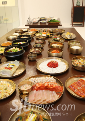 맛의 고장 전주 대표음식, 모형으로 재현