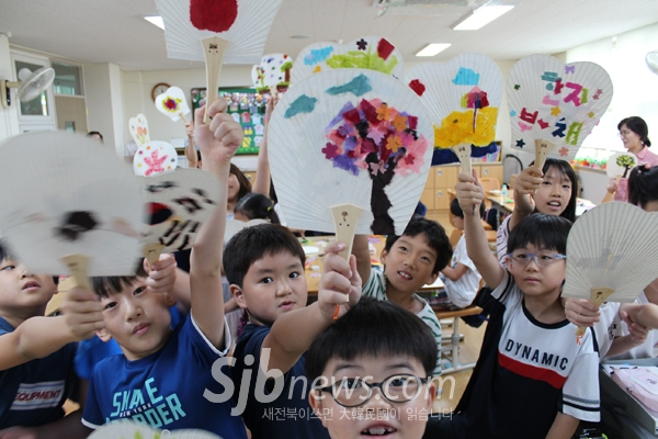 한지에 담은 전주지도, 일선 초등학교 보급
