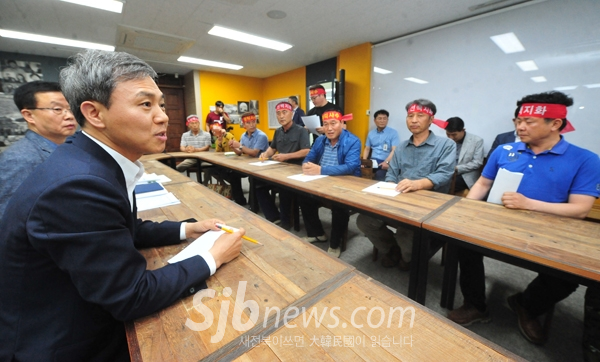 항공대피해 이서면주민 면담