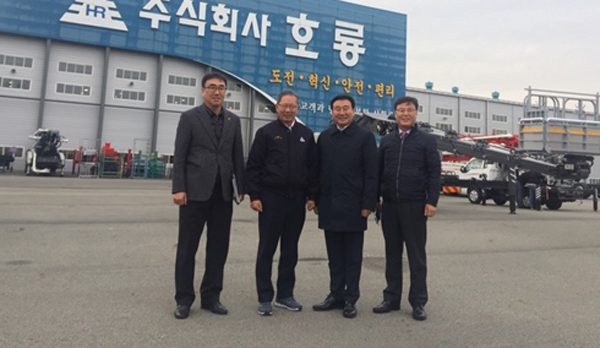 허전 김제부시장, 지역 특장차 산업현장 위문방문