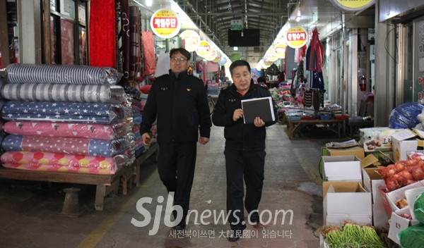 김광수 남원소방서장, 전통시장 화재예방