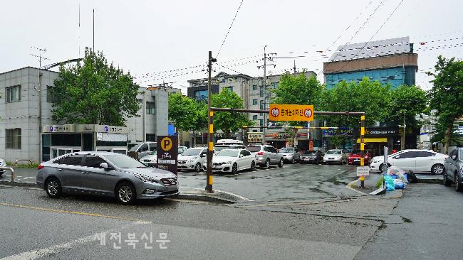 전주지역 공영주차장 2곳 내달 1일 유료화