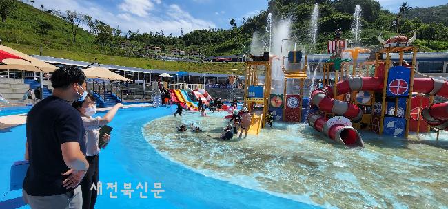 완주군, 물이용 어린이놀이시설 안전 점검