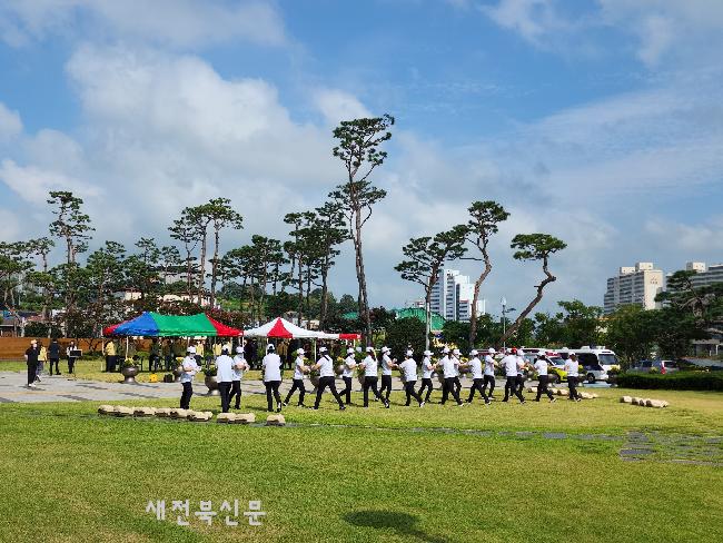 부안소방서 심폐소생술 홍보단 ‘파이안’ 심패소생술 홍보 공연
