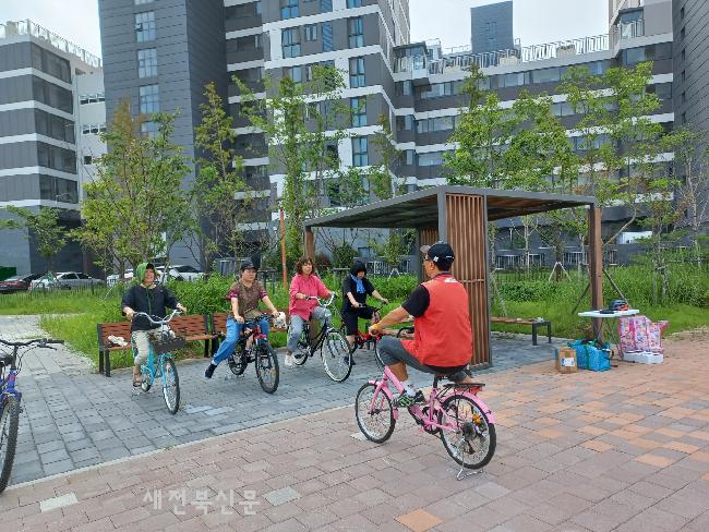 완주 자전거 세상 협동조합,셀프정비교육 진행
