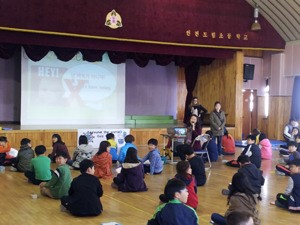 인천도림초교 영어축제 문화·학습 체험 장 활짝