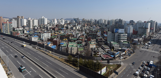 도화 아파트 투시도