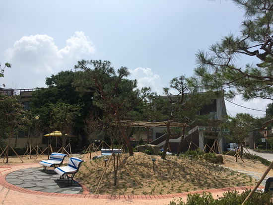 대신高 학생들 녹색 쉼터서 힐링하겠네