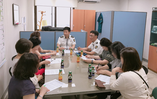 인천 서부경찰서 어린이 통학버스 운영자 간담회 개최