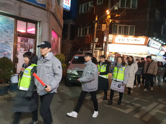 부천원미경찰서, 부천역 일대 합동 순칠 실시
