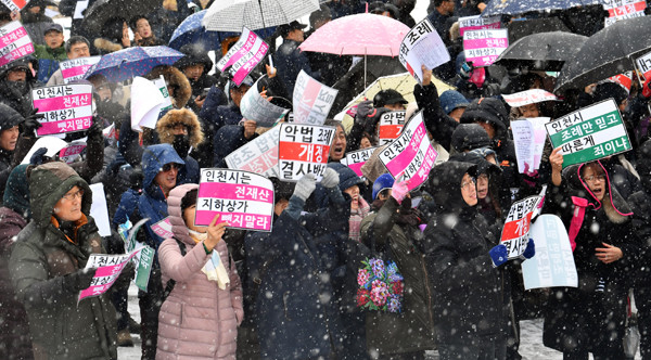 벼랑끝 지하도상가 상인 입장 다시 한 번 생각을