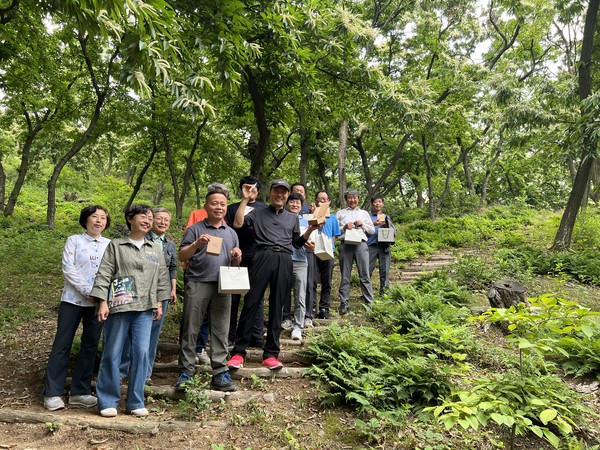 인천산림조합, 만수동 풀내음밤나무숲서 체험활동 진행
