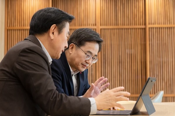 김동근 의정부시장, 김동연 경기도지사와 의정부시 현안 해법 논의