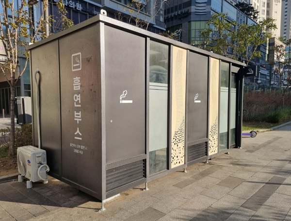 하남시, 미사문화거리 흡연 부스 개선·단속 강화…쾌적한 금연거리 조성