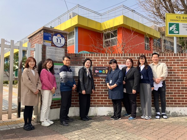 미원초등학교, 2024년 가평군 해피스쿨 12호점 뽑혀 현판식 가져