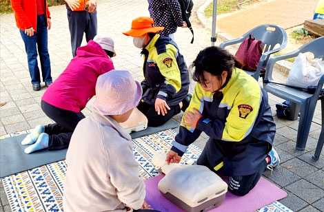 경기도소방, 봄철 산악사고 예방 총력…응급의료소·표지판 정비