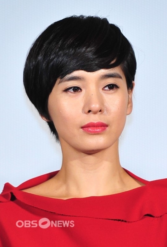 [OBS포토] 정혜영, 헤어스타일 변신! 오드리햅번 빙의~