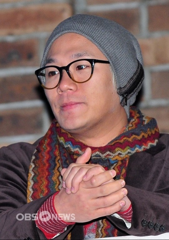 [OBS포토] 포맨 쇼케이스 찾은 소속사 사장님 윤민수!