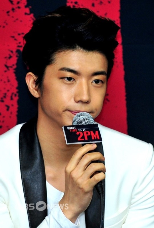 [OBS포토] 2PM 우영, 볼바람 잔뜩