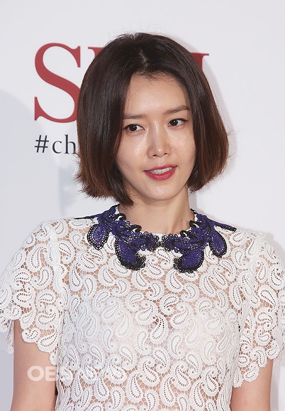 [OBS포토] 채정안, 섹시한 화이트 시스루~