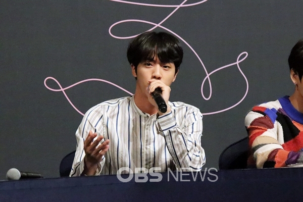 [OBS포토] 방탄소년단 진, 월드와이드 핸섬 비주얼