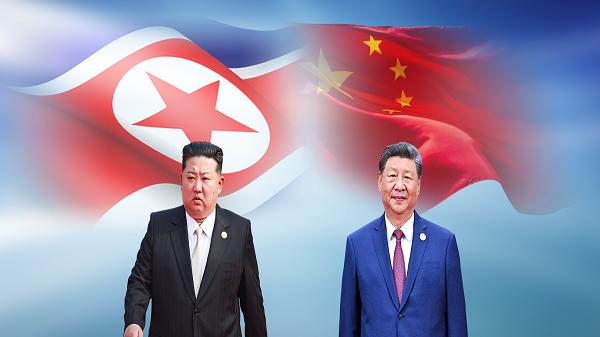 북중 정상회담 열려…6년 8개월 만에 한자리