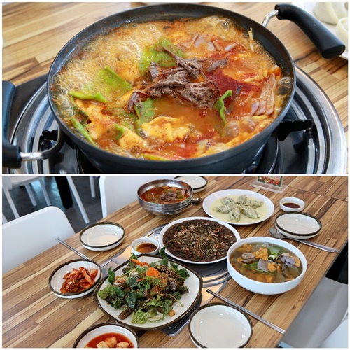 강화도 맛집 일년내내 칼국수 맛있는 집 2호점 쫄깃한 수제비가 일품