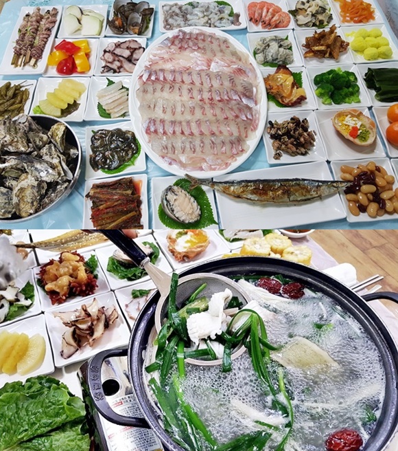 여수 맛집 돌산용궁횟집 자연산 활어회, 하모 샤브샤브 등 제철 별미 판매