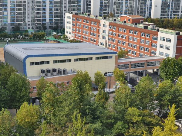 인천연성중학교 다목적 강당 및 급식소 준공