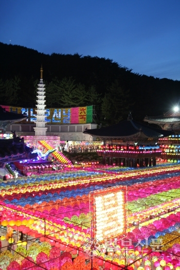 삼광사, 2만5천여 연등 사진에 담는다
