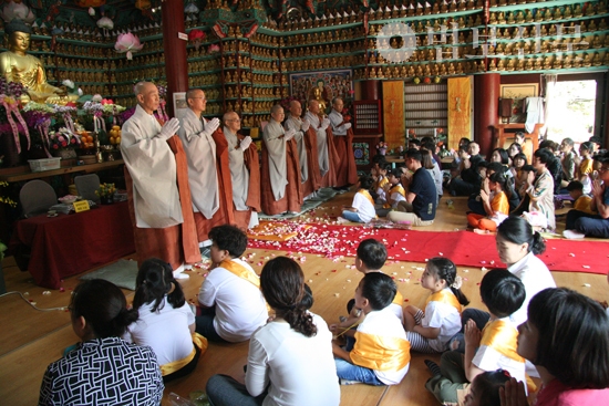 광주 동원사, 영유아ㆍ어린이 수계산림