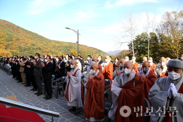 범어사, 성보관 신축이전 개관…국내 사찰박물관 최대 규모