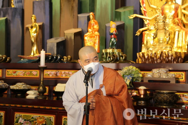 통도사 마산포교당 정법사, 주상절리 33관음응신 점안