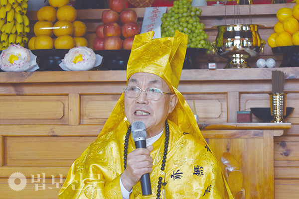 포천 보문정사 회주 혜승 스님