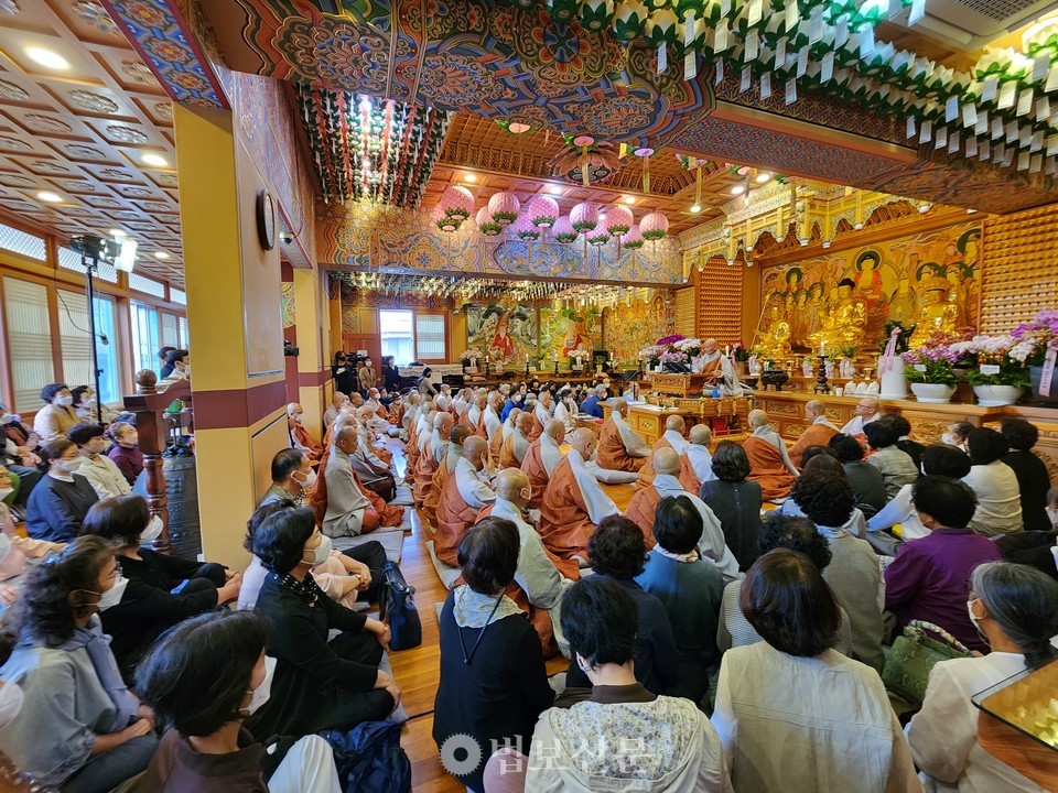 상도동 보문사, 선승·재가자 함께하는 수행선원 개원