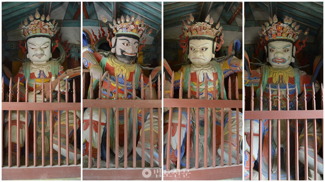 17세기 조성된 사천왕상 8건 보물 지정 예고