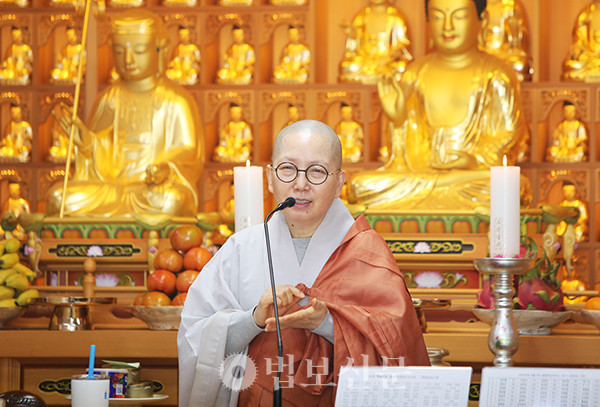 부산 유연선원 주지 희상 스님