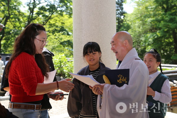 남해 용문사, 전국 어린이·청소년 대상 첫 한글 백일장 성황