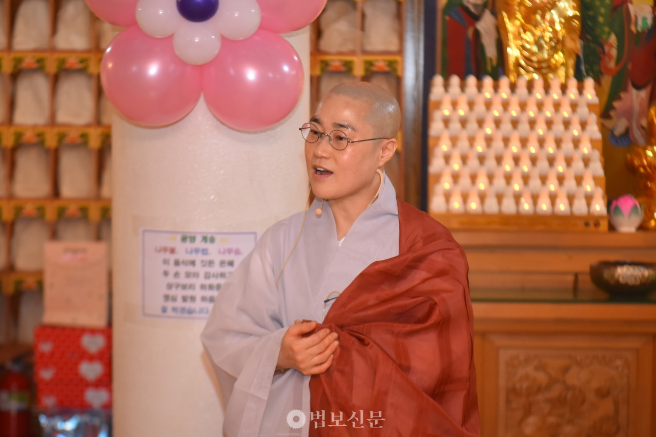 광주 동원사, 천상천하 유아독존 주제 캠프