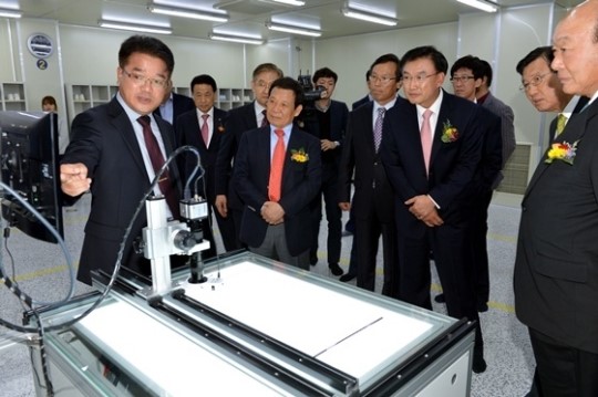 금호전기 터치스크린패널 광주공장 준공···500억 매출기대