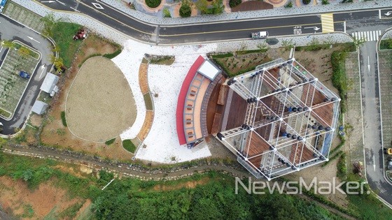 복합 익스트림 스포츠 체험시설 통영어드벤처타워 5일 임시개장
