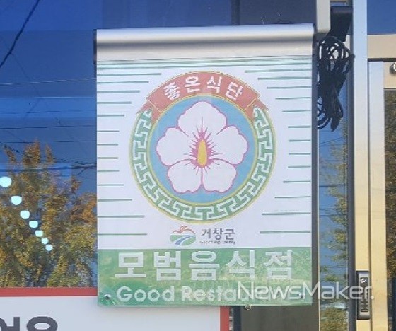 거창군, 기존 모범음식점 재심사