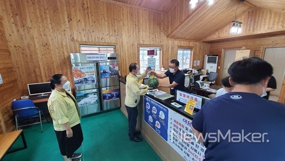 동해시의회, 주요관광지 현장근무자 위문 격려