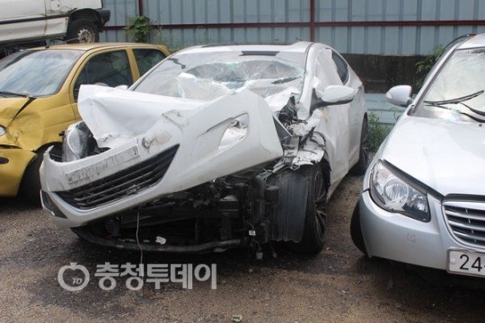정비공장간 사고차량서 시신발견
