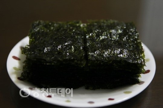 서천 전통 김, 바위에서 자란 전통 자연김 바삭바삭
