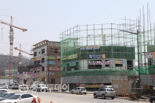 청주지역 다가구주택 건설 붐