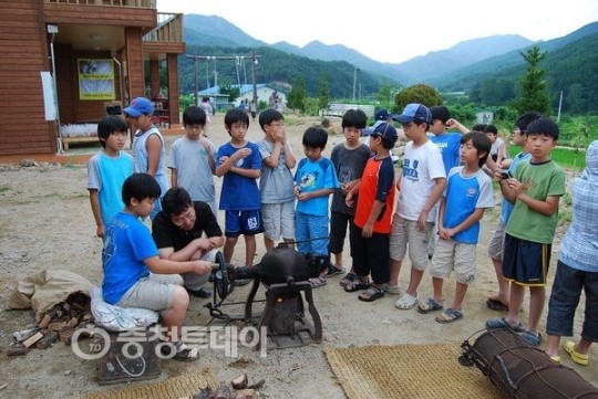 영동 비단강숲마을서 농촌을 즐겨요