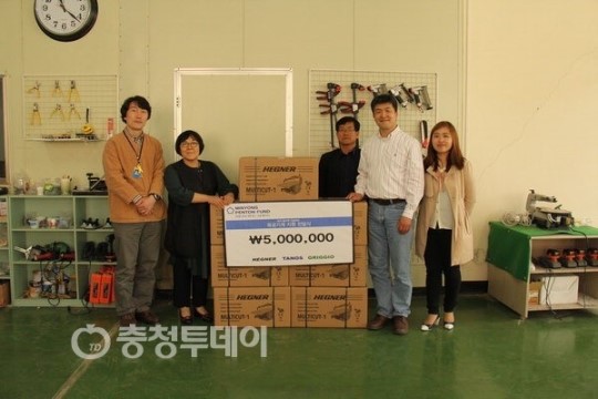 다솜학교 재미샵 목공수업 협약