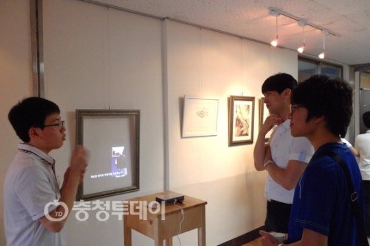 세종고등학교 7월까지 미술작품 전시회