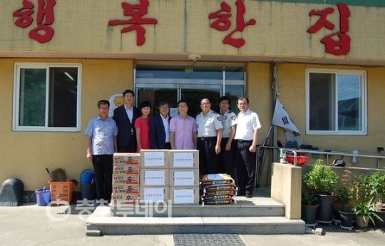 보은署 요양시설 찾아 정 나눠
